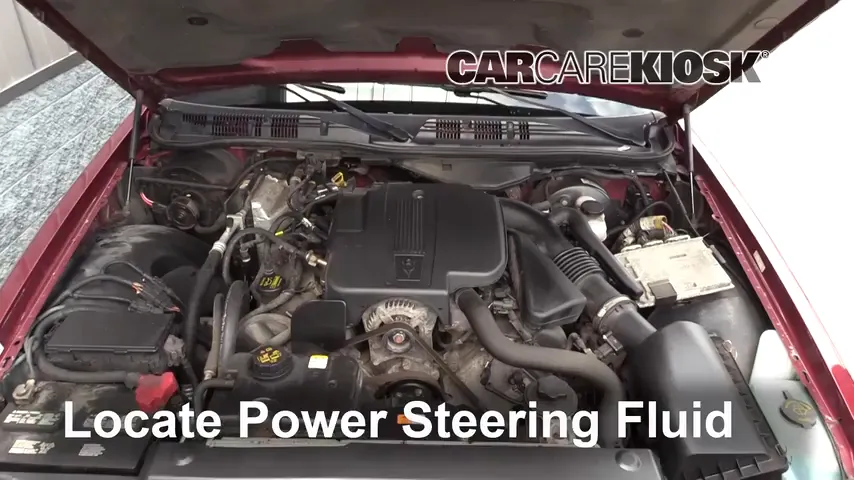 2011 Ford Crown Victoria LX 4.6L V8 FlexFuel Power Steering Fluid Check Fluid Level
